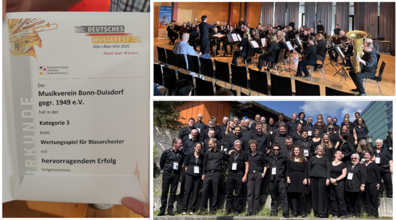 Musikverein Bonn-Duisdorf in Ulm 2025